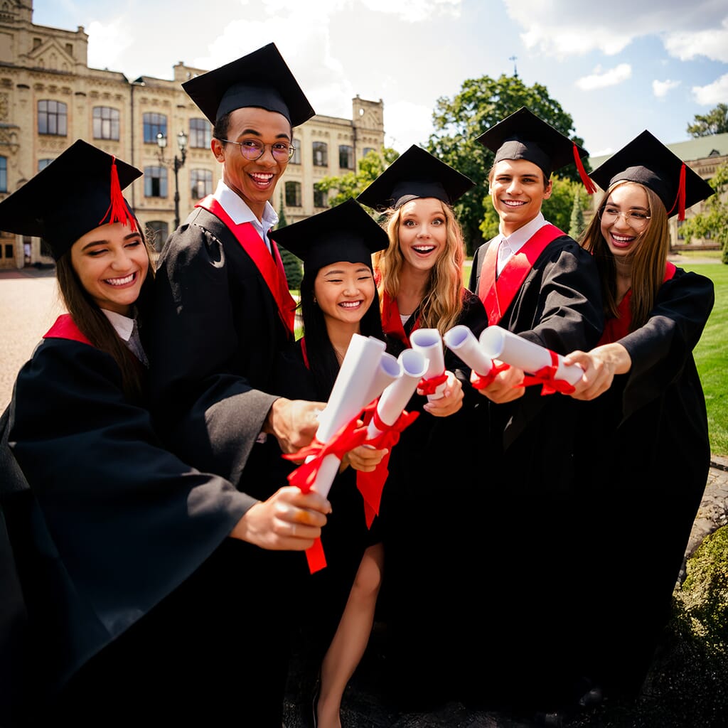 Graduation portrait